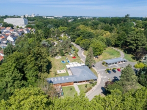 Reception - Aerial View