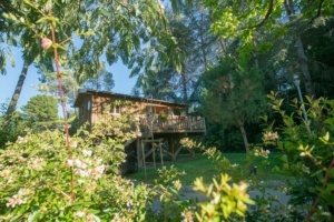 Nantes Camping - Hébergement - La Cabane du Voyage - Extérieur