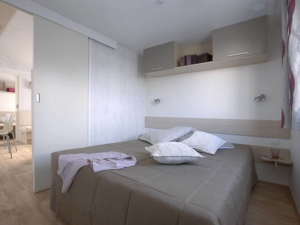 Nantes Camping - Hébergement - Cottage Belem - Chambre double