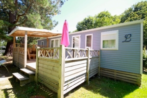 Nantes Camping - Hébergement - Cottage le Géant - Terrasse