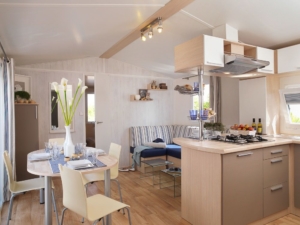 Nantes Camping - Hébergement - Cottage le Géant - Salon