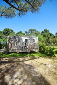 Nantes Camping - Hébergement - Cottage Petit Lu - Extérieur