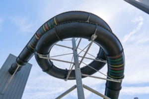 Nantes camping - La Piscine du Petit Port - Toboggan