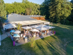 Nantes camping - Le Restaurant - Les Terrasses du Petit Port - Aérien