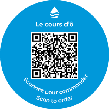 Nantes camping 5 étoiles - Découvrez la carte du restaurant Le Cours D'Ô