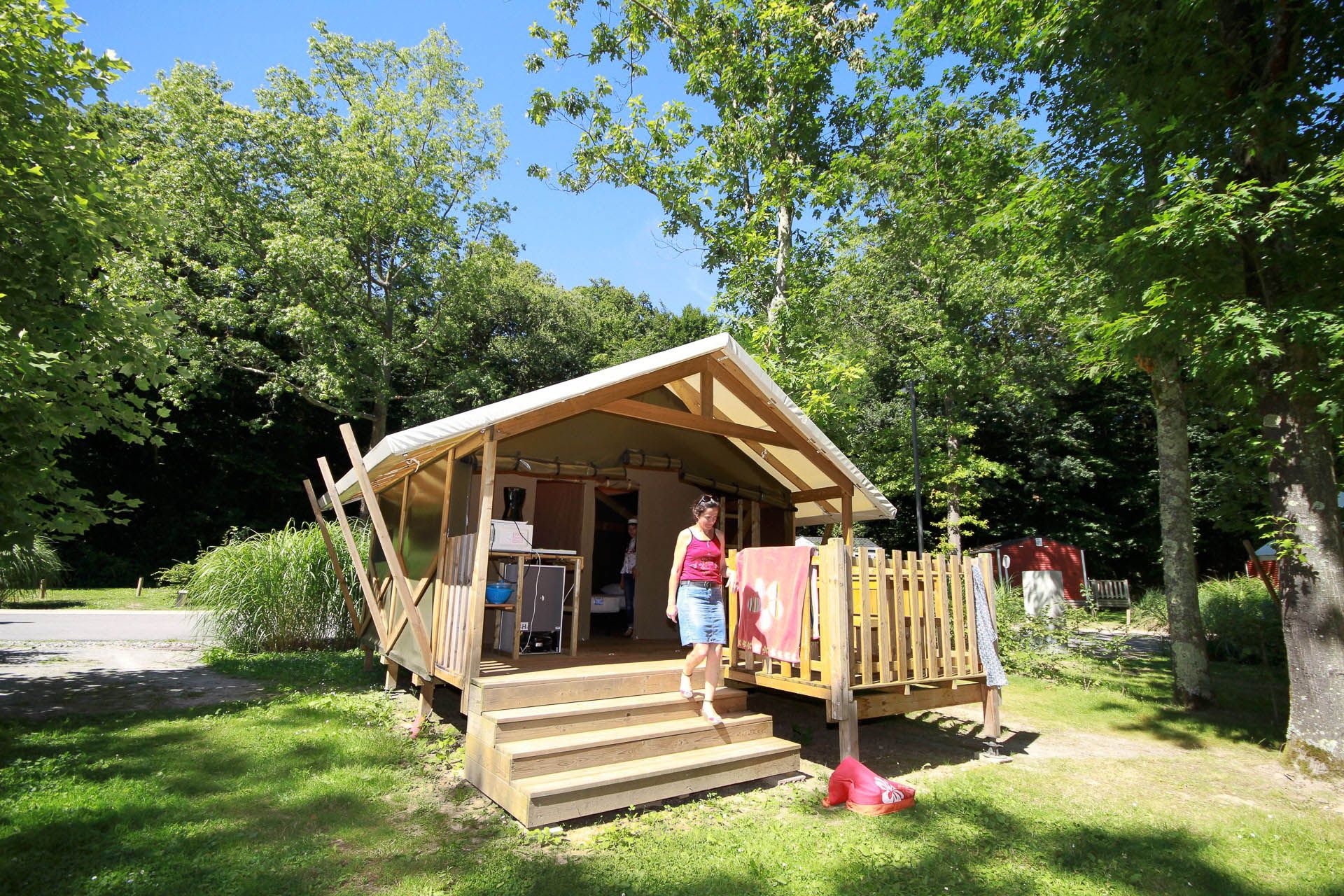 Nantes Camping - Hébergement - Tente Safari