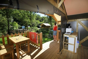 Nantes Camping - Hébergement - Tente Safari